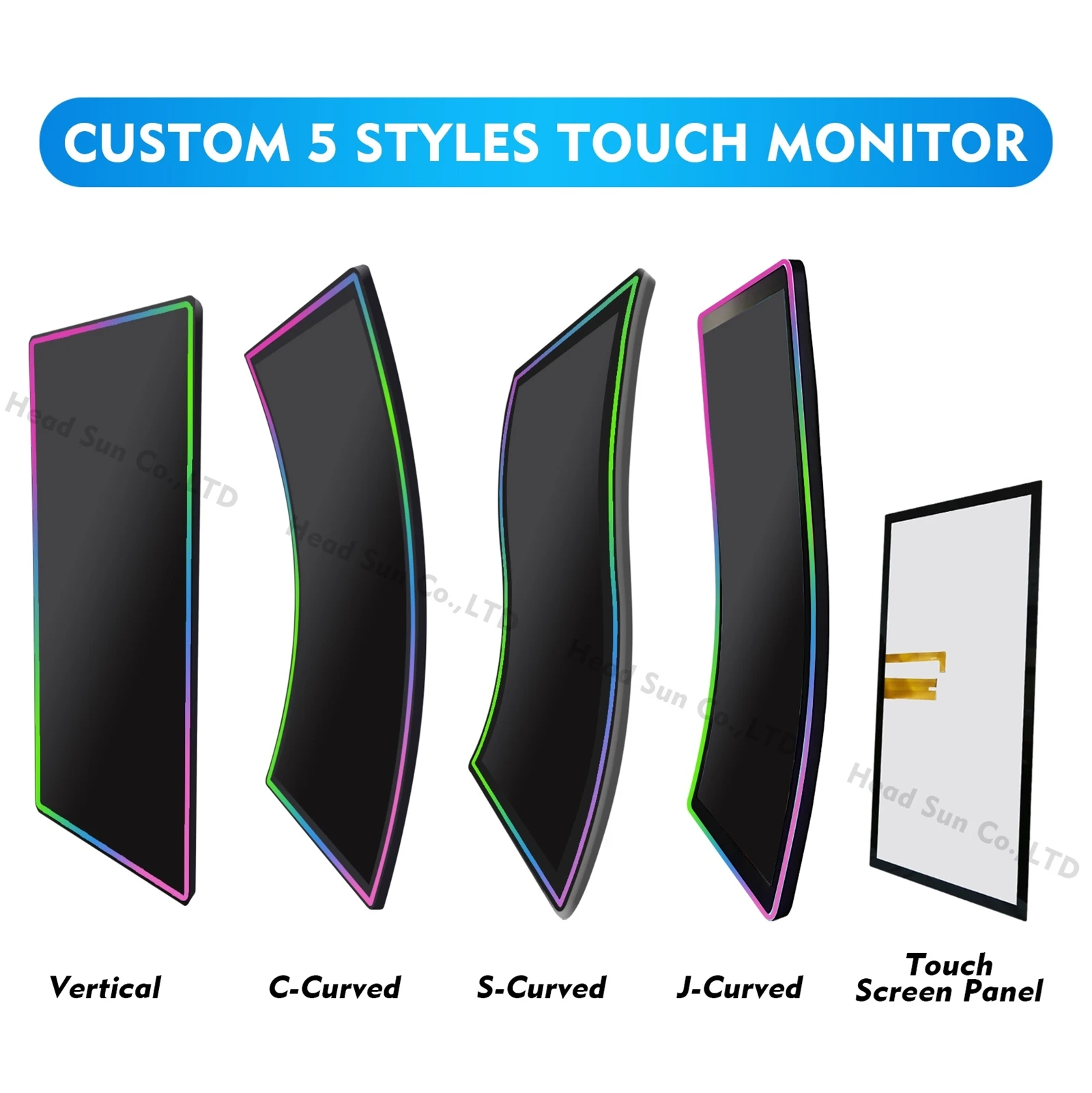 custom touch monitor